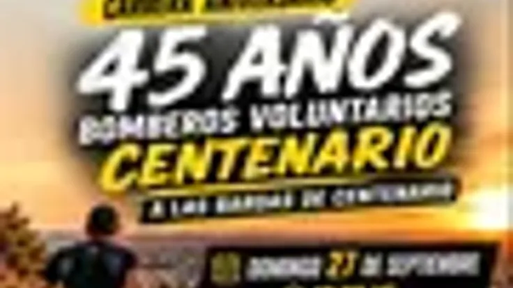 Carrera Aniversario Bomberos Centenario 2026 cover