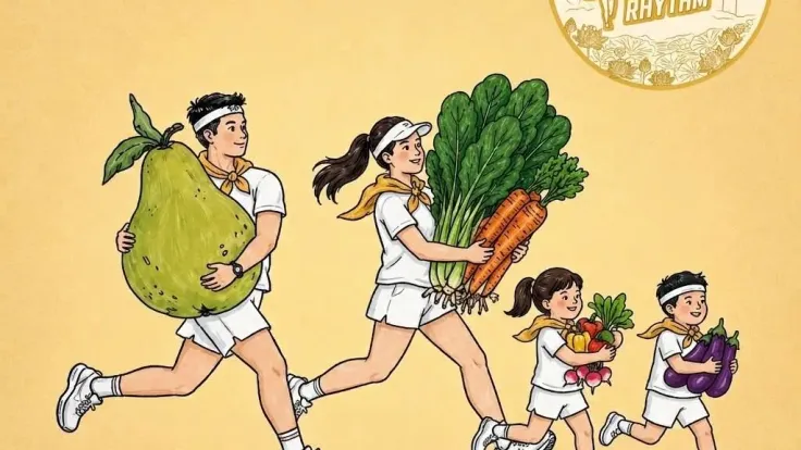 Veggie Rhythm Run 2026 cover