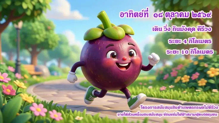 เดิน-วิ่ง กินมังคุดคีรีวง ประจำปี 2569 cover