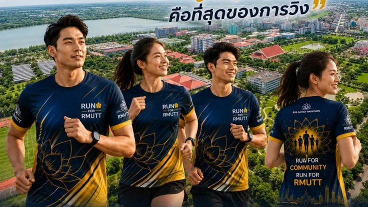 วิ่งบัวสวรรค์ ราชมงคลธัญบุรี ครั้งที่ 2 cover