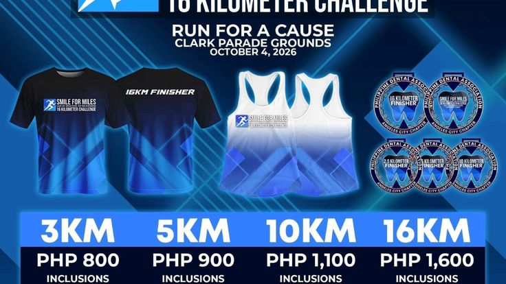 Smile for Miles: 16K Challenge cover