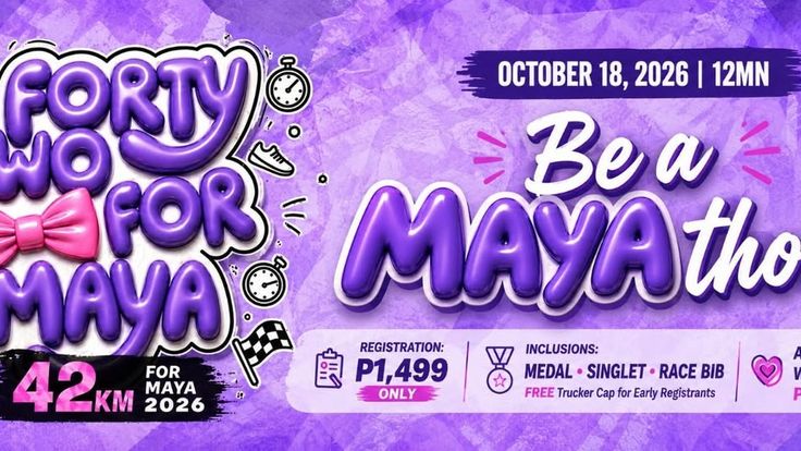 Forty Two for Maya — 42KM Marathon in Naga City cover