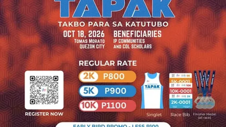 TAPAK LEG 2 (Takbo Para Sa Katutubo Charity Run) cover