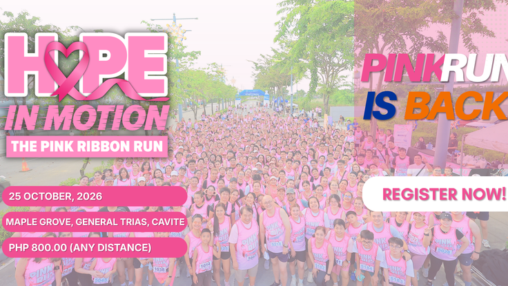 HOPE IN MOTION: The Pink Ribbon Run cover