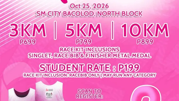 The Pink Run: D'Feeting Breast Cancer (Bacolod) cover