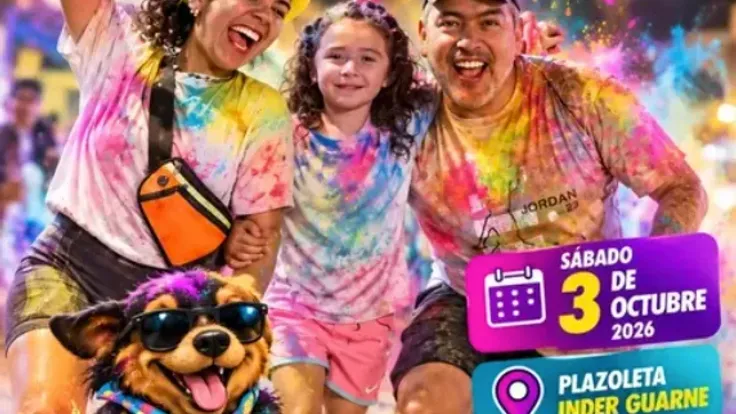 The color run Guarne cover