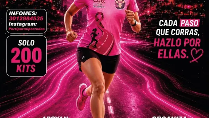 Cali le corre al cáncer cover