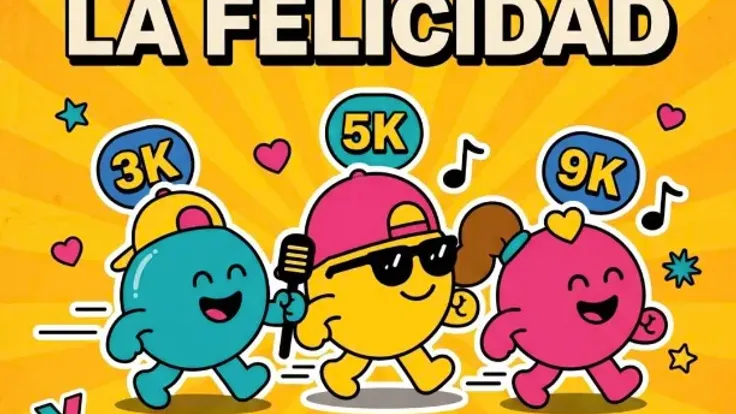 La carrera de la felicidad cover