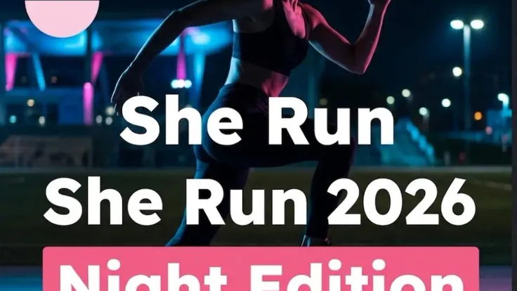 She Run 2026 Night Edition cover