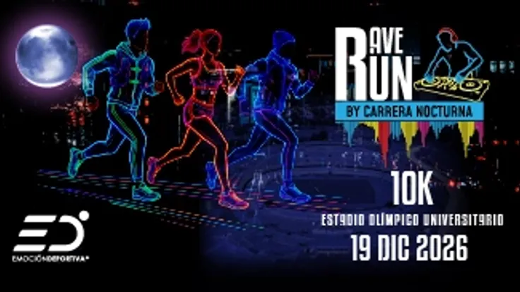 Rave Run By Carrera Nocturna 2026 cover