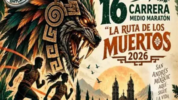 Carrera Medio Maratón La Ruta de los Muertos 2026 cover