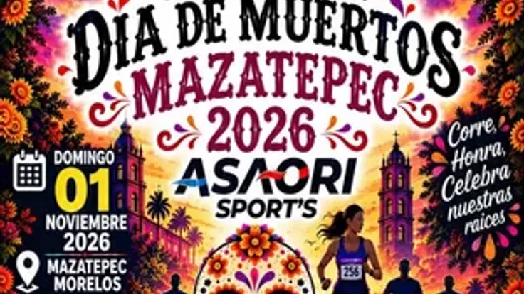 Carrera Día de Muertos Mazatepec 2026 cover