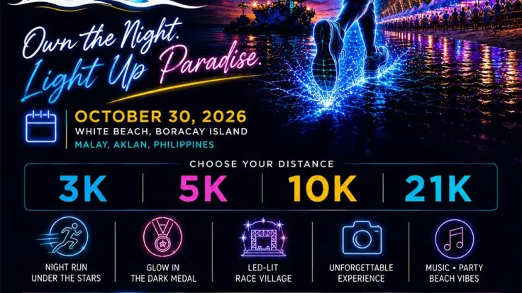 White Glow Run Boracay cover