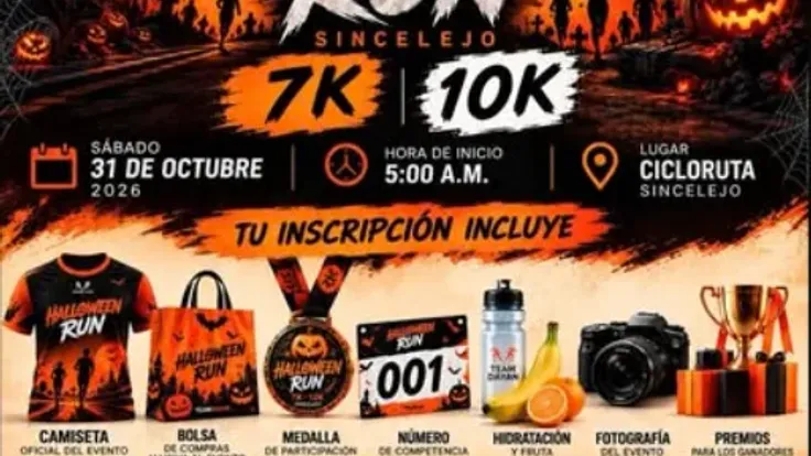 Halloween Run Sincelejo cover