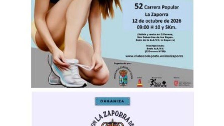 52 Carrera Popular de la Zaporra cover