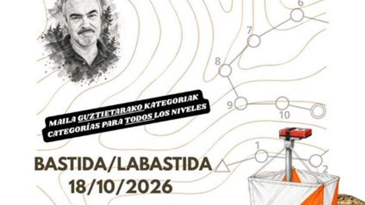 Carrera de orientación popular de Labastida/Bastida cover