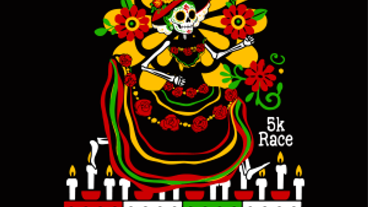 Día De Los Muertos 5k Race cover