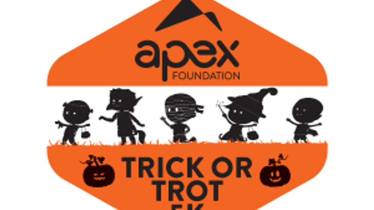 Apex Foundation Trick or Trot 5K & Halloween Hunt Powered by REP Fitness cover