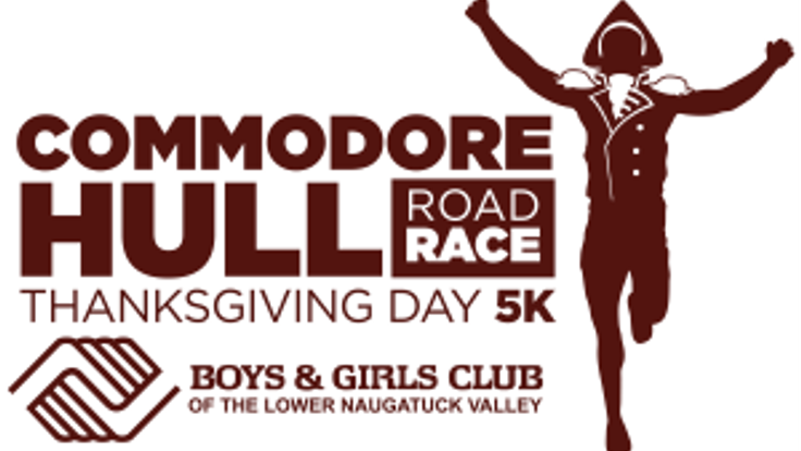 Commodore Hull Thanksgiving Day 5k Road Race cover