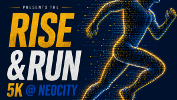 Rotary Club of Kissimmee West presents the Rise & Run 5K @ NEOCITY cover