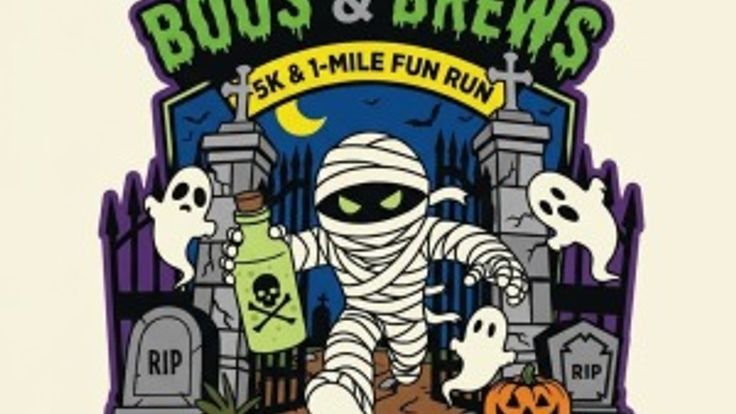 Veterans United Brewing Boos and Brews 5k Race / 1 mile fun run cover