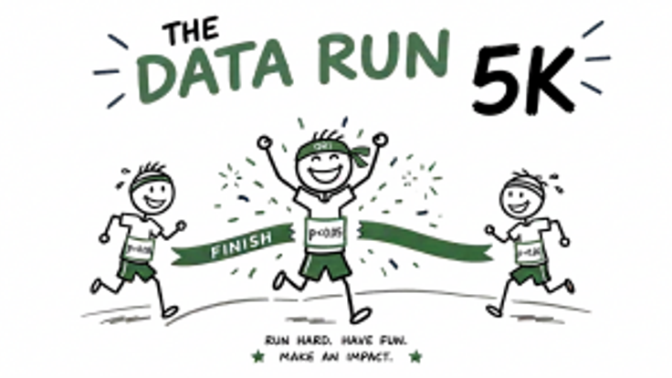 The Data Run 5K cover