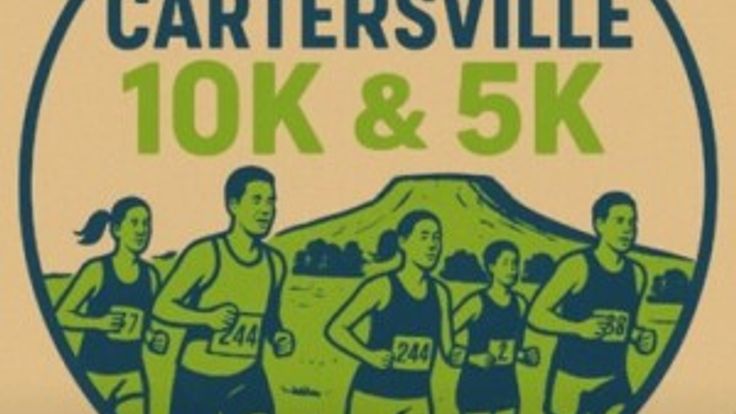 Cartersville 10K and 5K cover