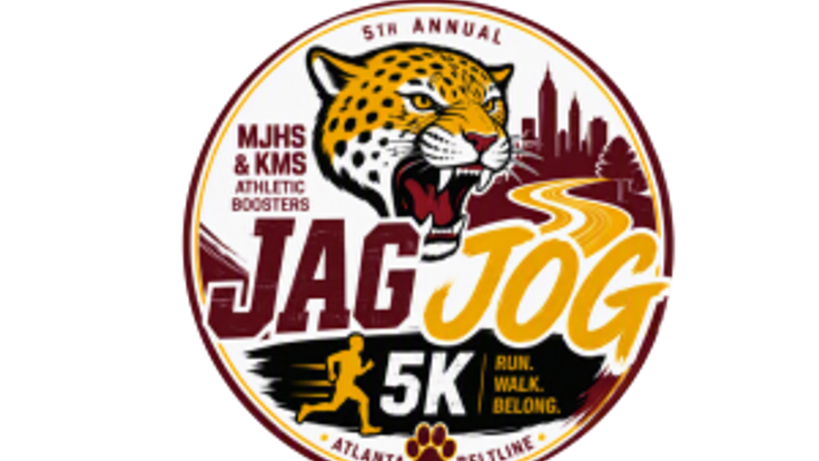 Maynard Jackson High School + King Middle School Jaguar Jog 5k cover