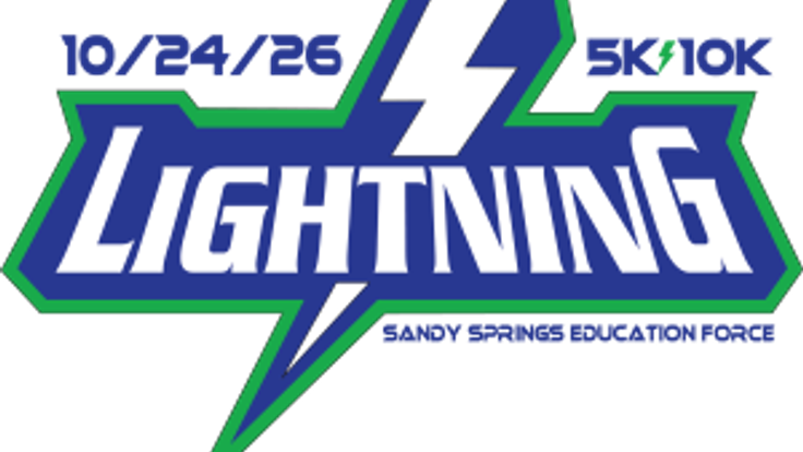 Sandy Springs Education Force's Lightning 10K & 5K cover