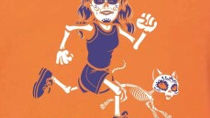 Jenny Buls Vrba Sugar Skull Halloween Fun Run 5k cover