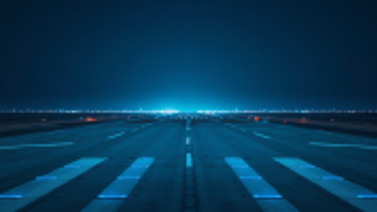 Airport Night to Light 5K cover