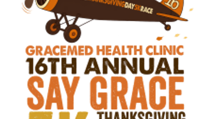 Say Grace Thanksgiving Day 5K Race cover
