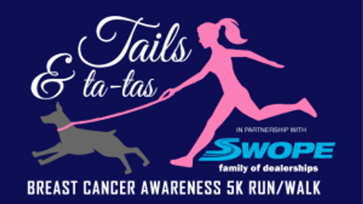 Tails & Tatas Breast Cancer Awareness 5k Run/Walk cover
