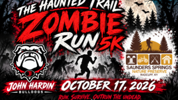 THE HAUNTED TRAIL: ZOMBIE RUN 5K cover