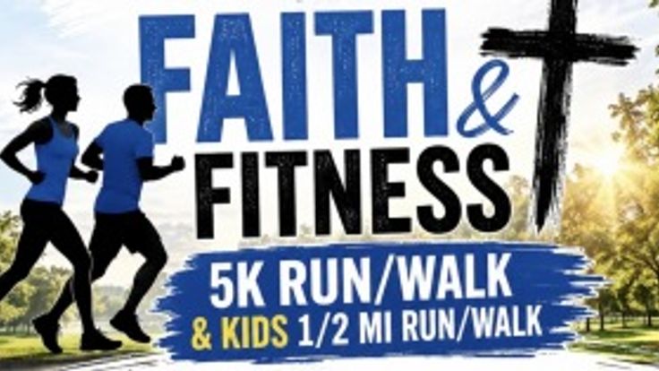 Faith & Fitness 5K Run/Walk cover