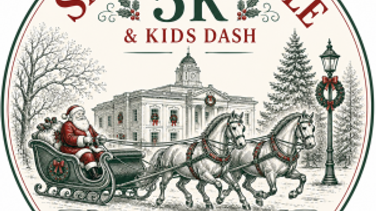 Woodford County Santa Shuffle 5K & Kids Elf Dash cover