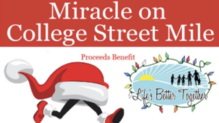 Miracle on College Street Mile Run/Walk cover