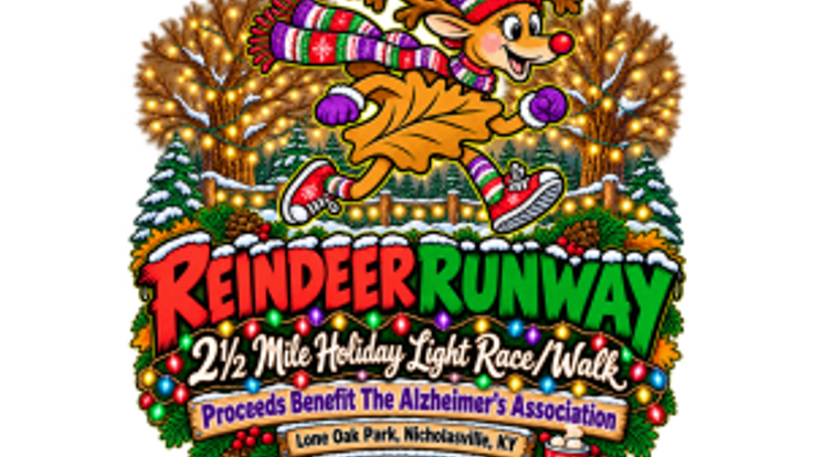 Reindeer Runway 2 & 1/2 Mile Run/Walk cover