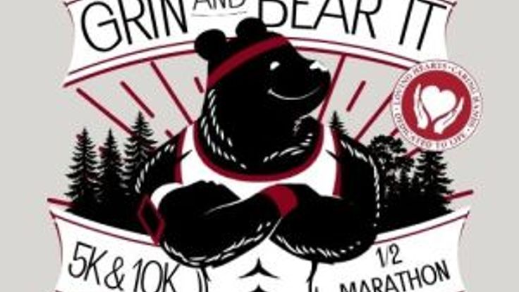 Grin & Bear It 5K | 10K | 1/2 Mile Kids Run & NEW! 1/2 Marathon cover