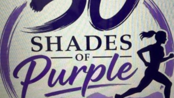 The Goddess 50 shades of purple 5k cover