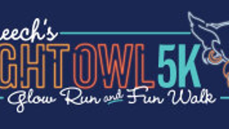 Screech's Night Owl 5K & 1 Mile Fun Walk cover