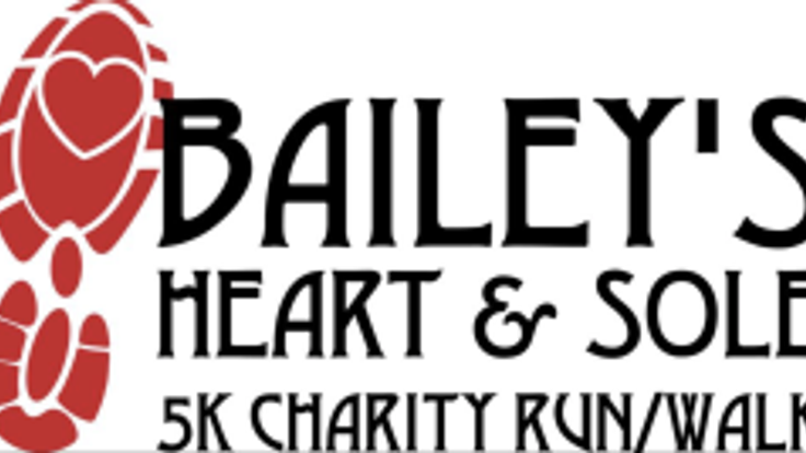 Bailey's Annual Heart & Sole 5K- Run/Walk cover