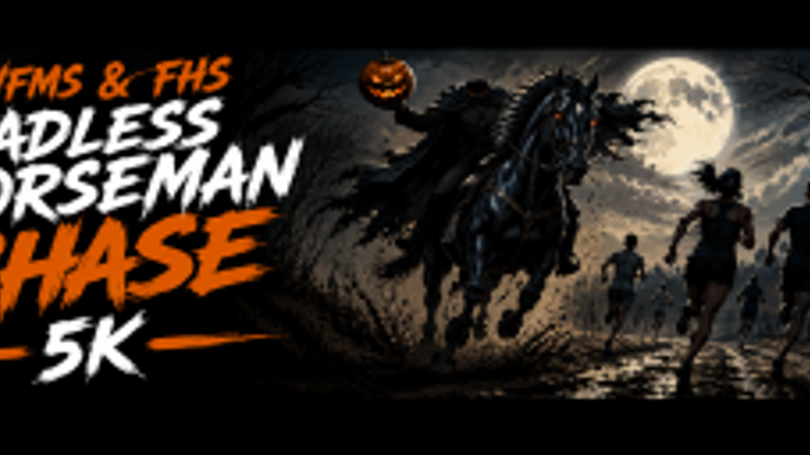 HEADLESS HORSEMAN FUN RUN & 5K cover