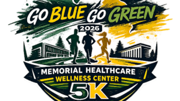 Go Blue! Go Green! 5k Run & Walk cover
