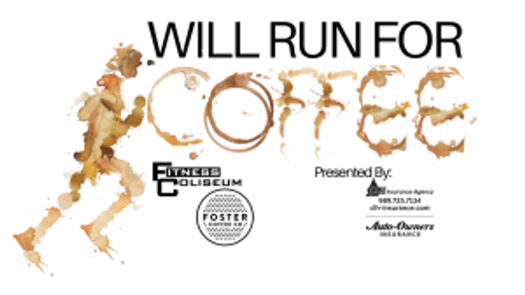 Will Run for Coffee 5k cover