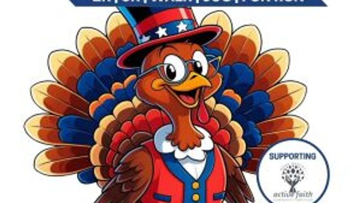 2026 Turkey Trot Supporting Active Faith Food Pantry cover