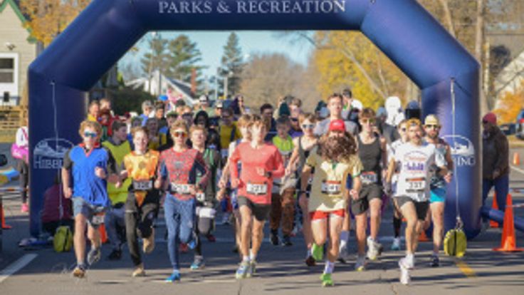 Hibbing Halloween 5k cover