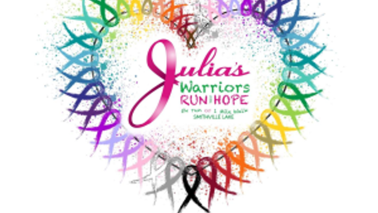 Julia's Warriors Run For Hope cover