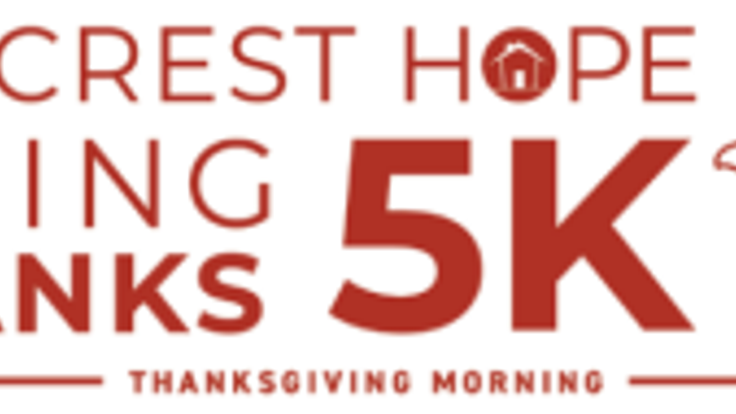 The Hillcrest Hope Giving Thanks 5K cover