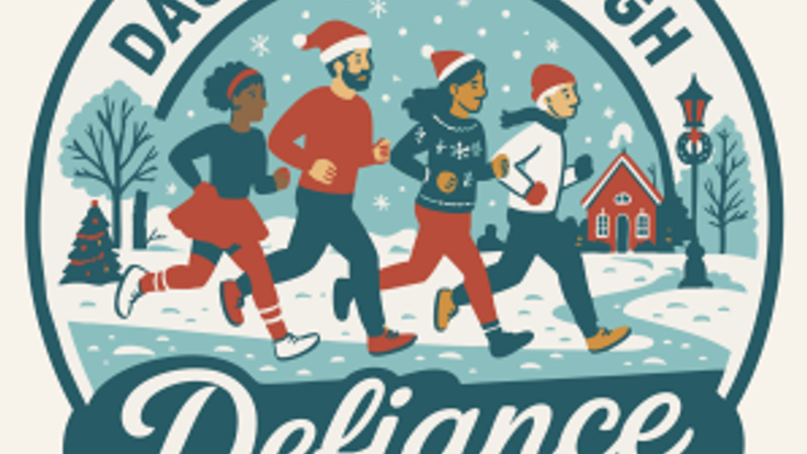 Dashing through Defiance - 1 mile | 5k | 10k cover